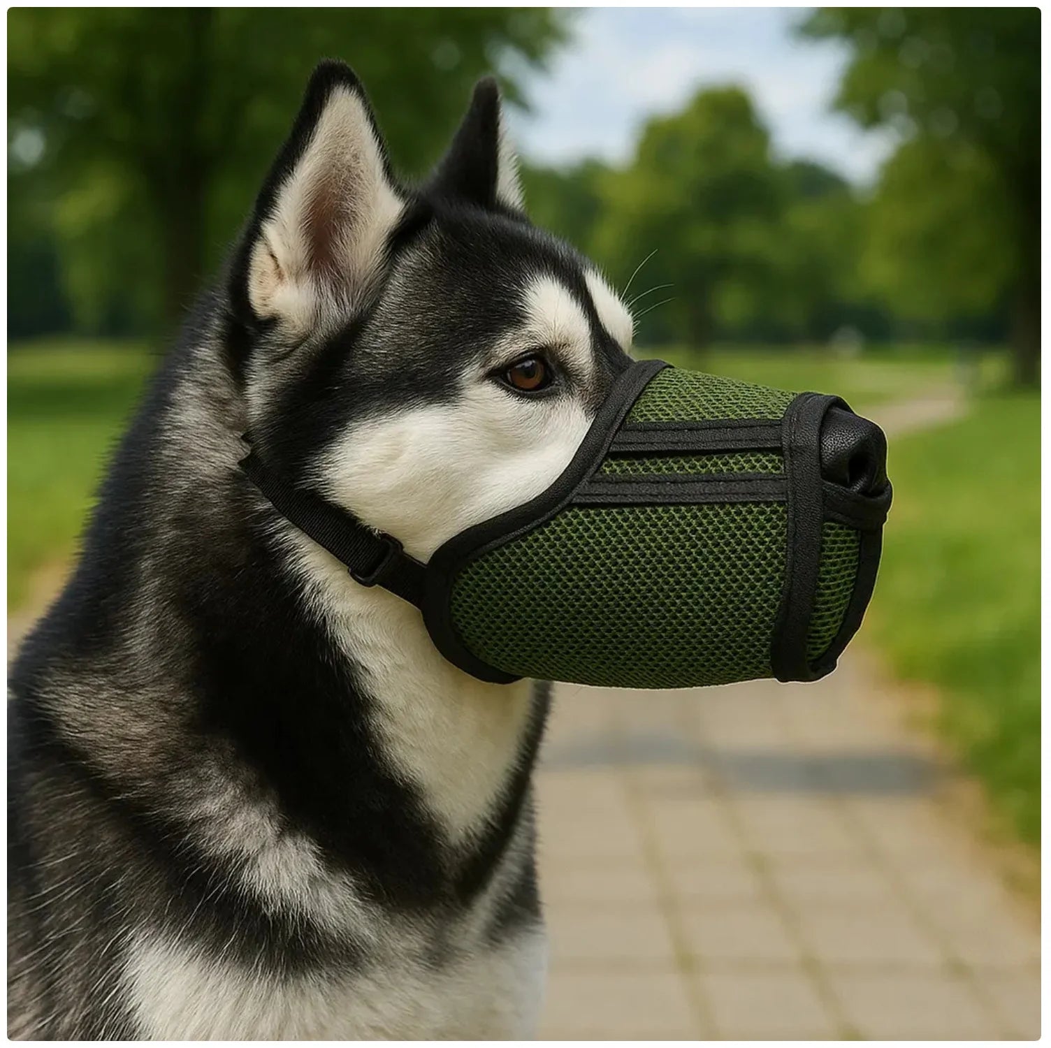Dog Muzzle to Stop Biting & Destructive Behavior