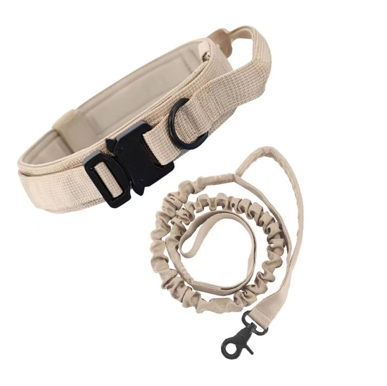 2-In-1 Dog Collar with Retractable Leash for Walking & Training